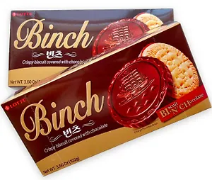 Печенье БИНЧ, 102г, Lotte