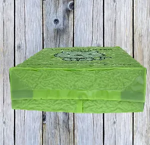 KINGFISHER®️ НАПОЛНИТЕЛЬ ДЛЯ КОШАЧЬИХ ТУАЛЕТОВ ТОФУ (TOFU) "GREEN TEA", с ароматом зелёного чая, пакет 2,8 кг (7 литров)