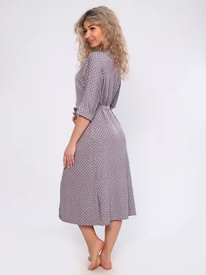 Халат женский "МИШЕЛЬ" (серый № 3)