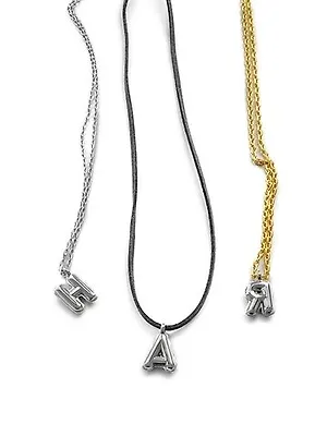 Серебряная подвеска-буква "Balloon" А