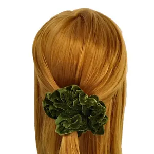 Резинка большая бархатная