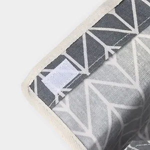 Органайзер для мелочей Доляна «Зиг-заг», 6 карманов, 25x13x18 см, серый