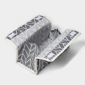 Органайзер для мелочей Доляна «Зиг-заг», 6 карманов, 25x13x18 см, серый