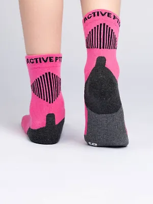 Термоноски трикотажные для девочек (низкие)