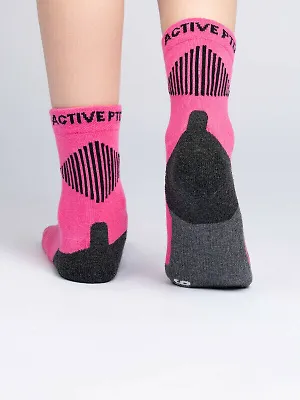 Термоноски трикотажные для девочек (низкие)