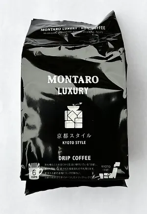 MONTARO LUXURY KYOTO  Кофе молотый фильтр пакет 6 x11 гр (12)