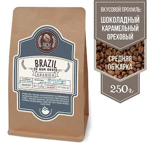 Кофе Бразилия Де Бом Госто, 250г