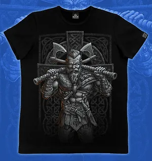 "Варяг и секиры (Светится в темноте и ультрафиолете) ХИТ!"