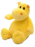 Бегемот K15242A желтый 27см, ТМ PLUSH APPLE