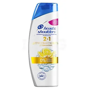 Шампунь Head&Shoulders 2в1 Цитрусовая Свежесть для жирных волос (400 мл)