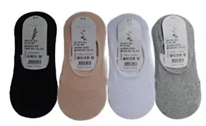 Следки женские с силиконовой пяткой Ю.Корея