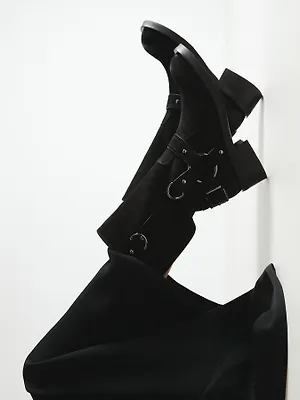 Женские полусапоги TENDANCE Артикул 4262634, черный