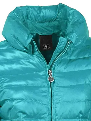 Пуховик, бирюзовый