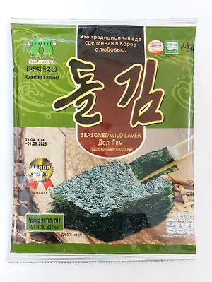 Морская капуста Вилд ДОЛ ГИМ с традиционными приправами, 20 гр