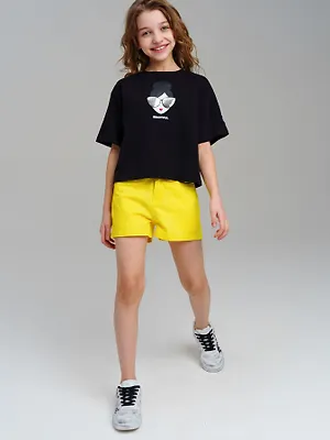 Шорты текстильные для девочек