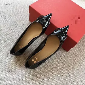 Балетки женские кожаные