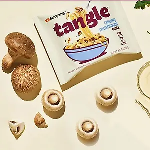 Паста со сливочным соусом и грибами  Tangle creamy mushroom pasta, 105гр