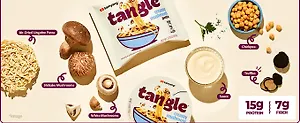 Паста со сливочным соусом и грибами  Tangle creamy mushroom pasta, 105гр