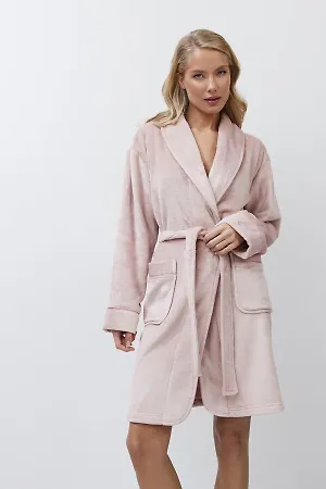 EVA ROSE PINK Халат женский, цвет св. Розовый