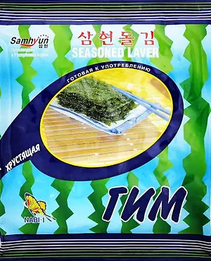 Морская капуста хрустящая Гим 20г Ю. Корея