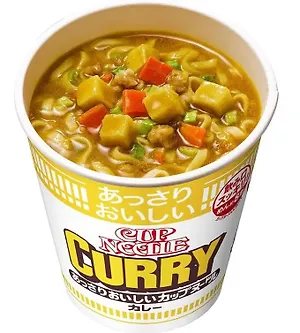 Суп-лапша NISSIN с карри 70 гр.