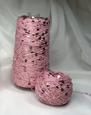 Королевские пайетки на хлопке 50гр