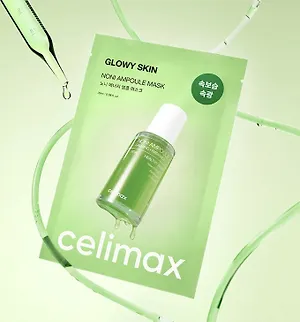 Увлажняющая тканевая маска с экстрактом нони - Celimax The Real Noni Ampoule Mask Glowy Skin