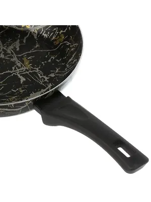 Сковорода алюминий, 28 см, антипригарное покрытие, Vari, Laurent, черный мрамор, LART23128