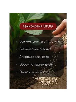 Удобрение для пионов и роз, пролонгированное с биодоступным кремнием, гранулы, 800 г, Bona Forte