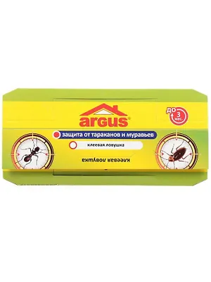 Инсектицид Домик SPE34623-10 I.K, от тараканов, муравьев, клеевая ловушка, Argus