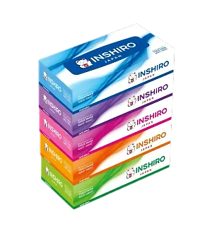Салфетки в коробке СПАЙКА INSHIRO 2-х. сл. (200 шт.)