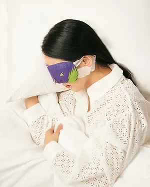 Паровая маска для глаз для расслабления с ароматом лаванды Steambase Daily Eyemask Lavender Blue Water, 1шт