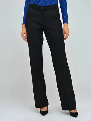 Брюки. Цвет: черный