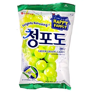 Карамель леденцовая Green Grape Candy 153 г