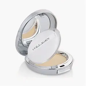 Пудра коллагеновая осветляющая со сменным блоком  Enough Светлый бежевый (№13) + запасной блок