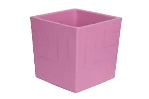 Горшок для цветов (с вкладкой) КВАДРО ВЕРЕСК, 1,2л d11,5, высота 12 см, пластиковый