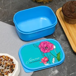 Ланч - бокс прямоугольный «Яркого настроения», 500 мл