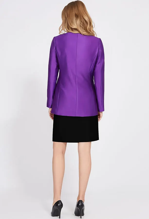 PAWLINA Жакет Solei 4496 фиолетовый