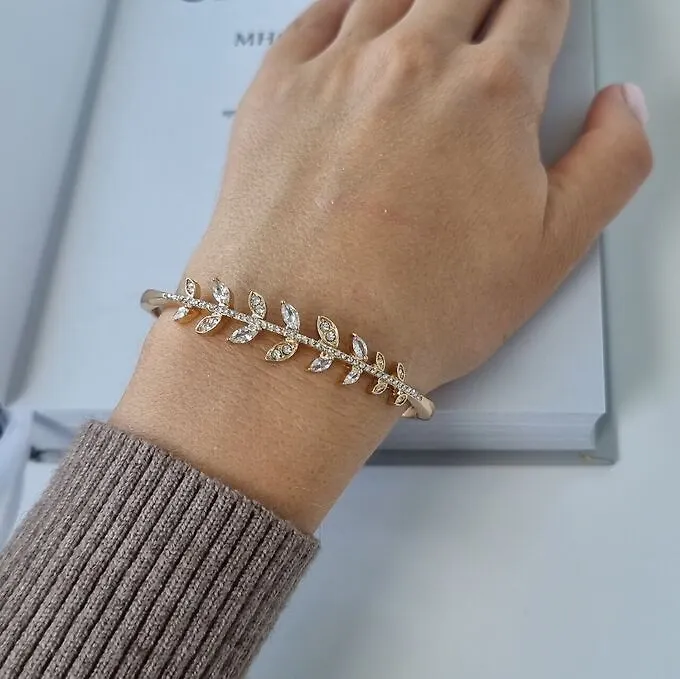 zlatto Жесткий браслет, цвет золотистый, арт.706.475