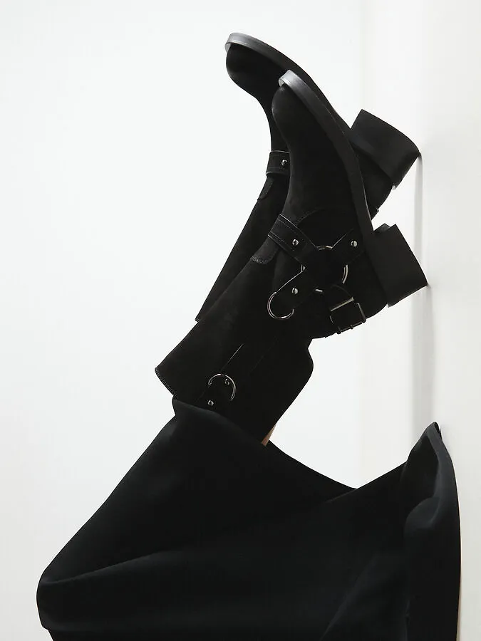 Женские полусапоги TENDANCE Артикул 4262634, черный