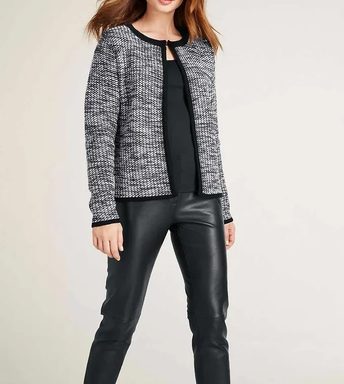 heine Кардиган, черно-белый