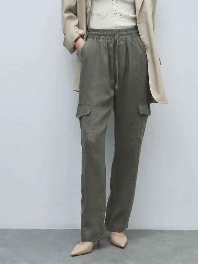 Maison David Женские брюки карго