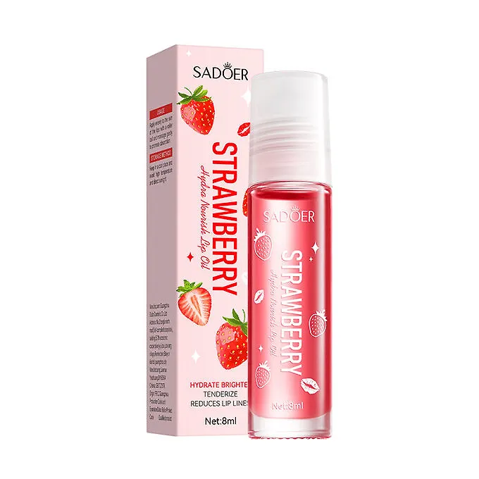 GLOBAL Увлажняющее масло для губ SADOER Honey Peach Hydra Nourish Lip Oil