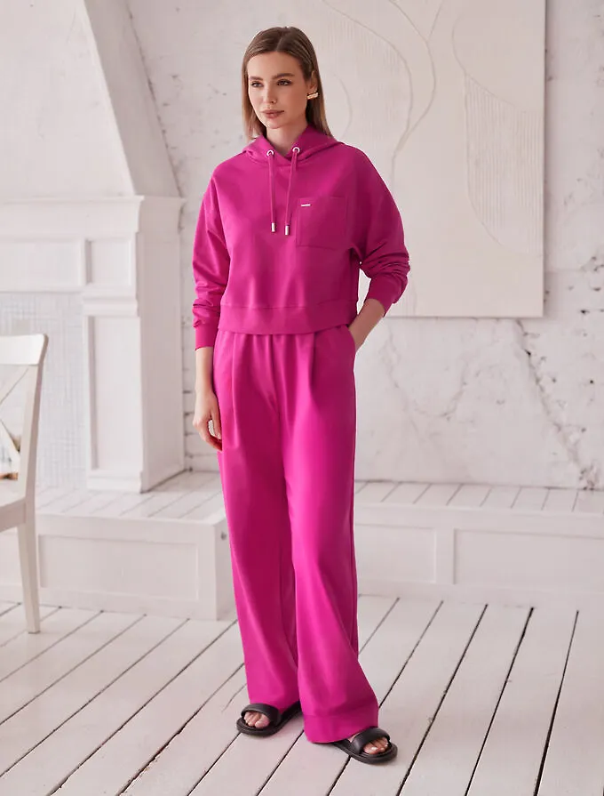 Vilatte Брюки. Цвет: фуксия