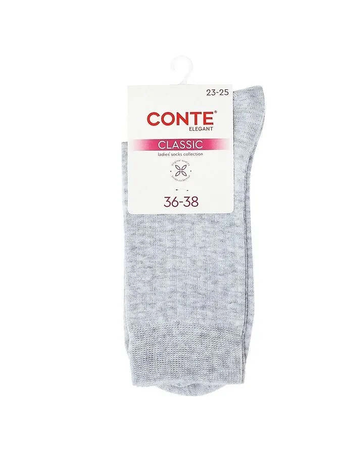 CONTE ELEGANT Носки женские в рубчик НОВИНКА