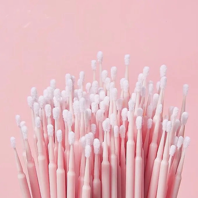 Куралеся Ватные нано-палочки для коррекции макияжа, ультратонкие, 50 шт.