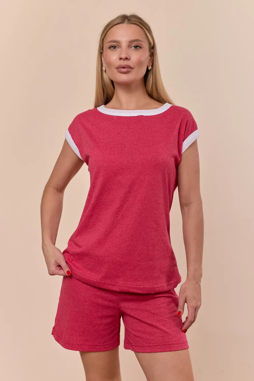 ТД Елена Костюм футболка и шорты  М326019фм