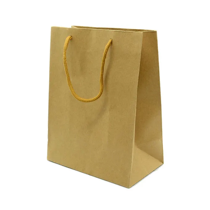 Фелиция Пакет подарочный из крафт-бумаги 18*10*23см