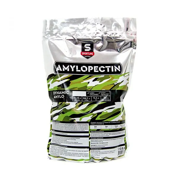 Гейнеры (Углеводы+белки) SportLine Nutrition Amylopectin 1000g