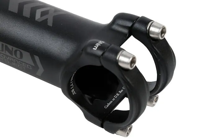 Вынос UNO AS105 ультра легкий.  31,8 мм. подъем 7 ° .черный (120 мм)